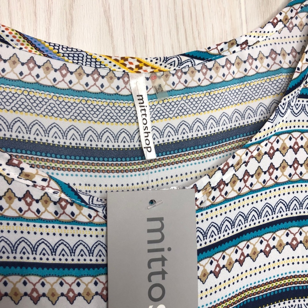 Mittoshop Long Sleeve Print Romper - Picture 6 of 7